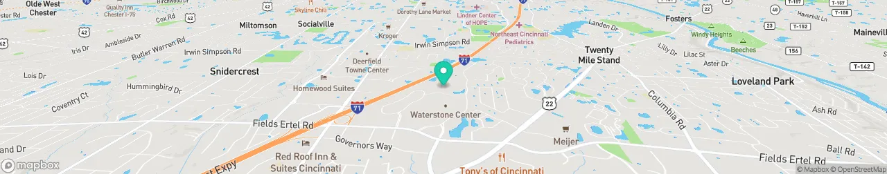 ev charging station on the map