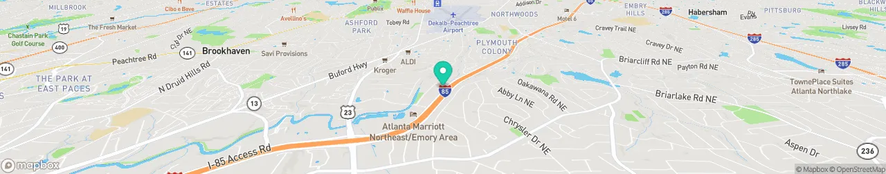 ev charging station on the map