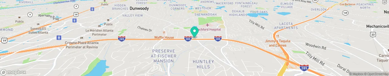 ev charging station on the map
