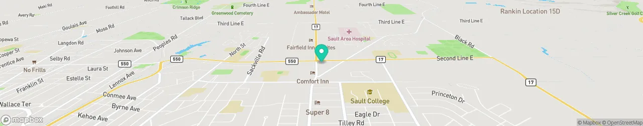 ev charging station on the map