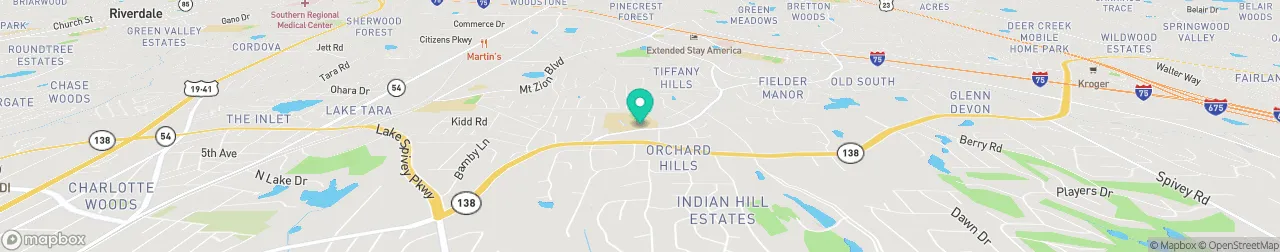 borne de recharge sur la carte