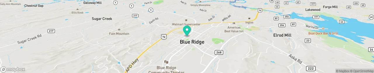 ev charging station on the map