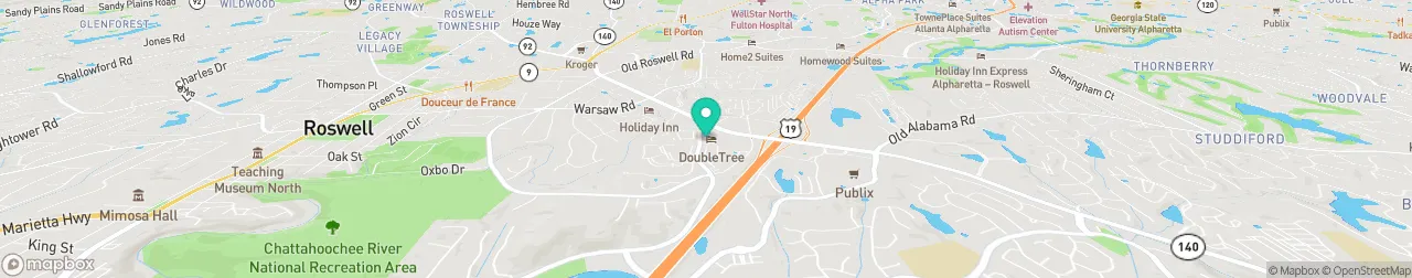 borne de recharge sur la carte