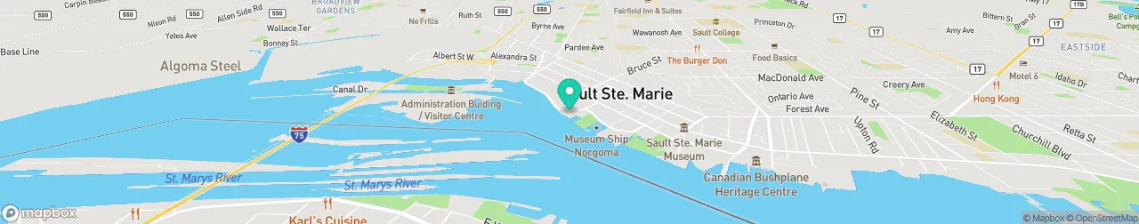 borne de recharge sur la carte