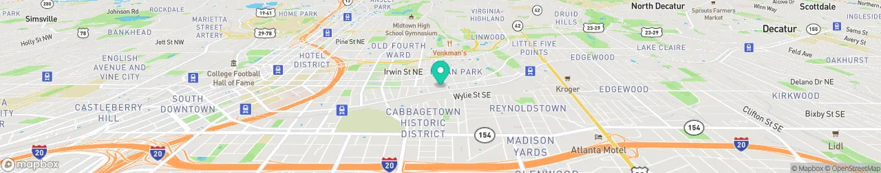 borne de recharge sur la carte