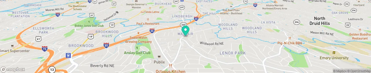 borne de recharge sur la carte