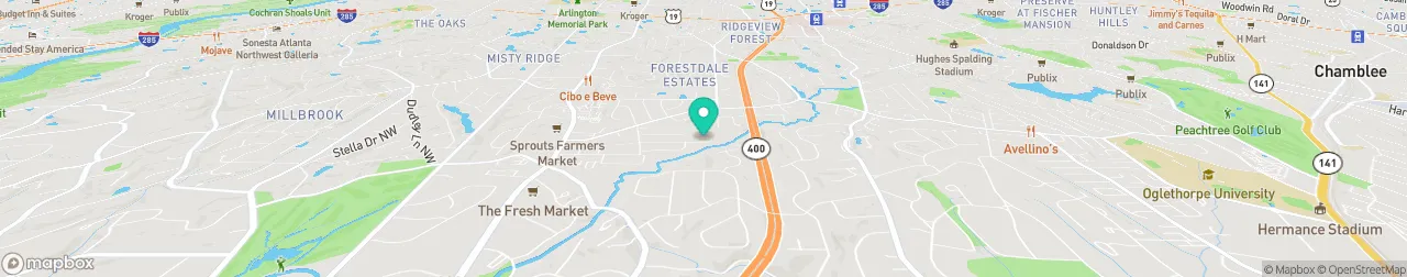 borne de recharge sur la carte