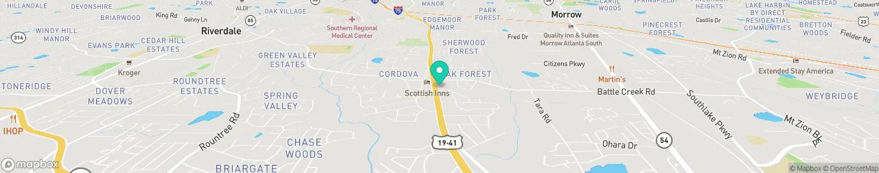 borne de recharge sur la carte