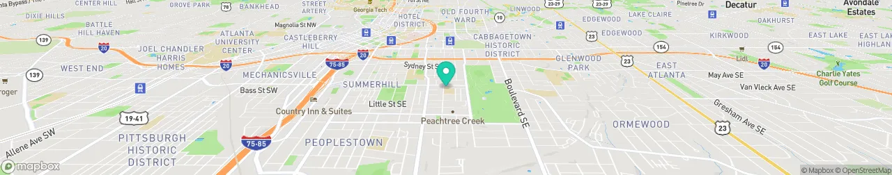 borne de recharge sur la carte