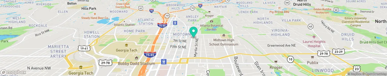 borne de recharge sur la carte