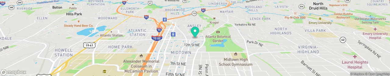 ev charging station on the map