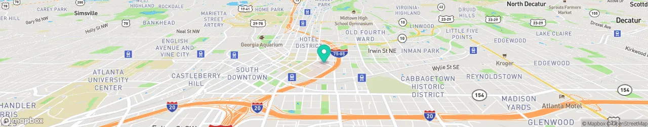 borne de recharge sur la carte