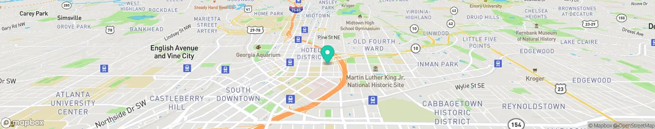 borne de recharge sur la carte