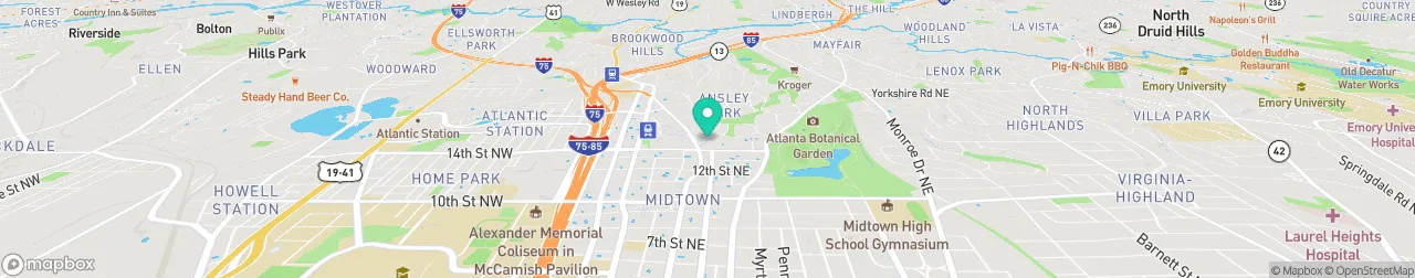 ev charging station on the map