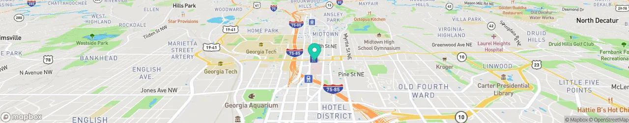 ev charging station on the map