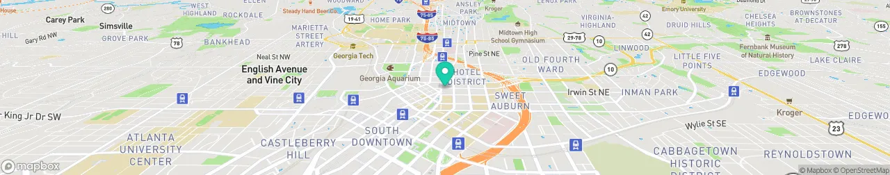 borne de recharge sur la carte