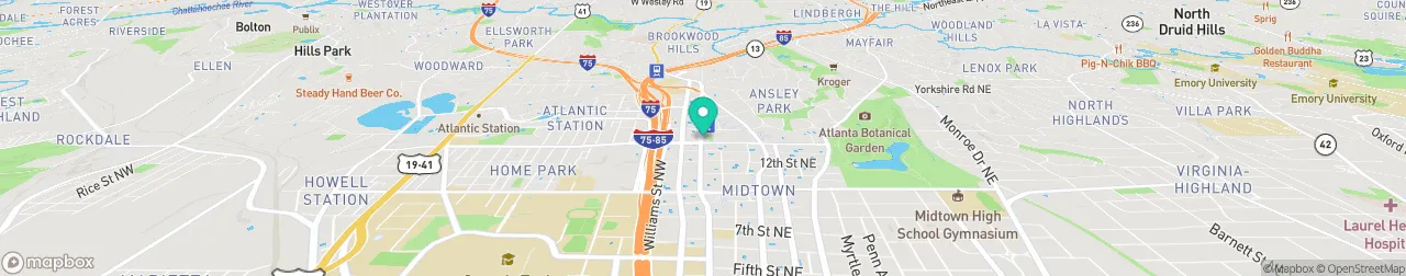 ev charging station on the map