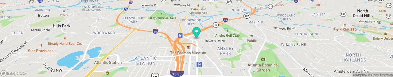 borne de recharge sur la carte