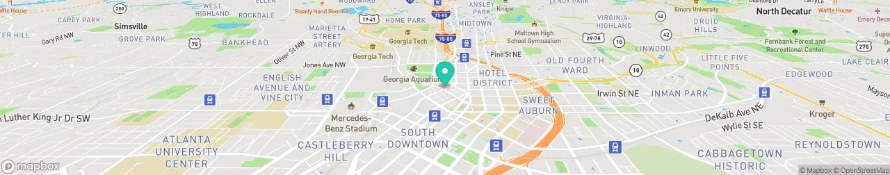 borne de recharge sur la carte