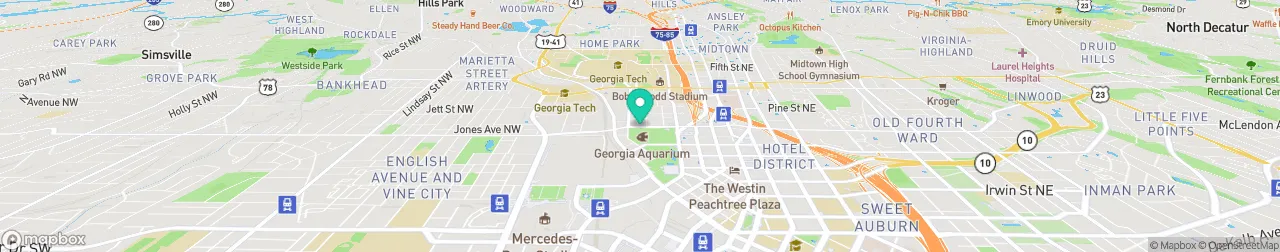 borne de recharge sur la carte