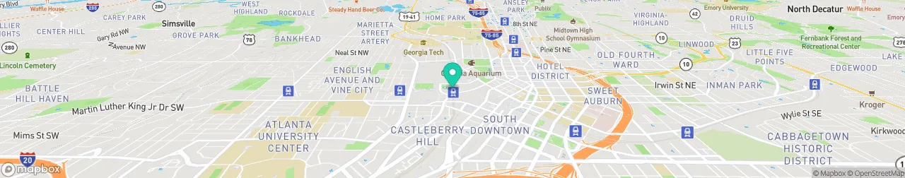 ev charging station on the map