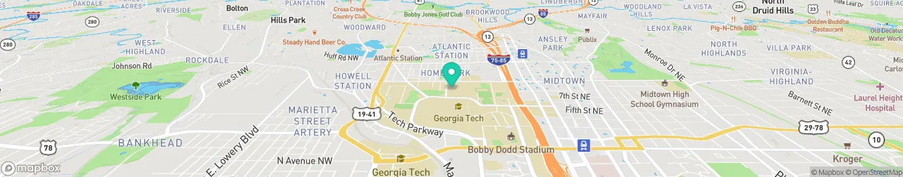 ev charging station on the map