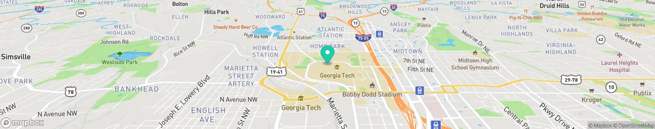 borne de recharge sur la carte