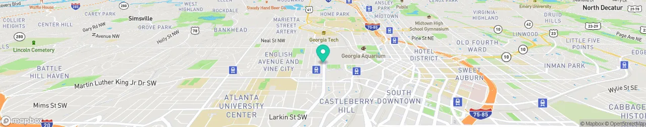 ev charging station on the map