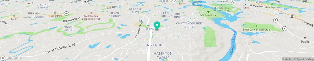 borne de recharge sur la carte