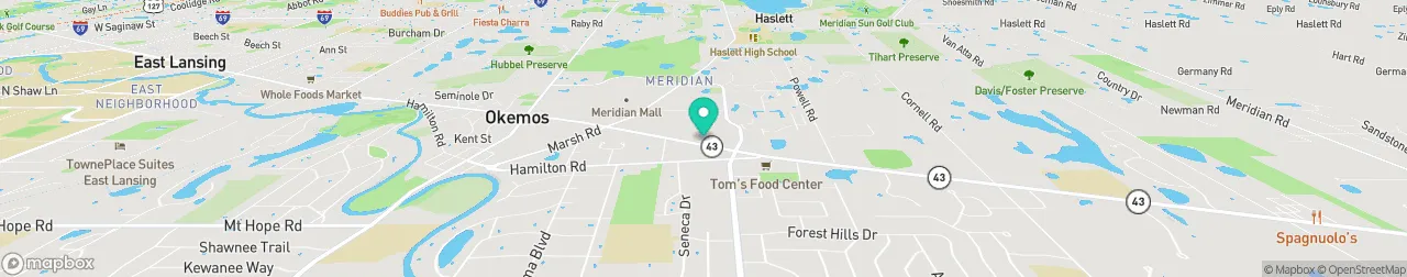 borne de recharge sur la carte