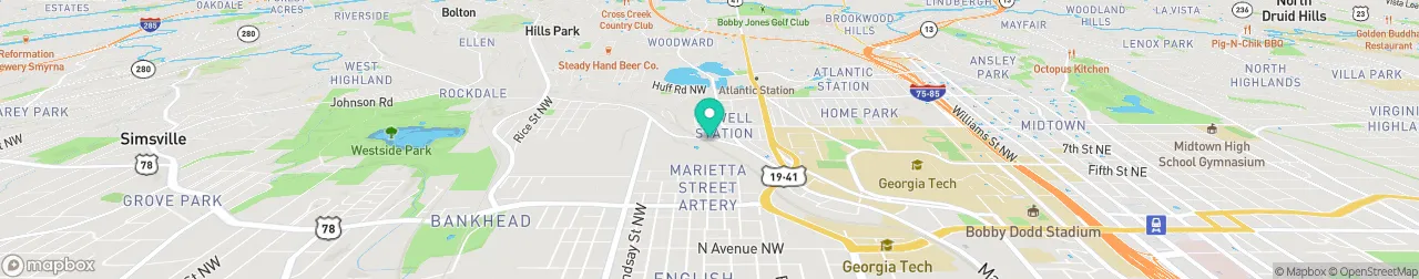 ev charging station on the map