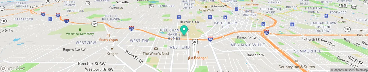 ev charging station on the map