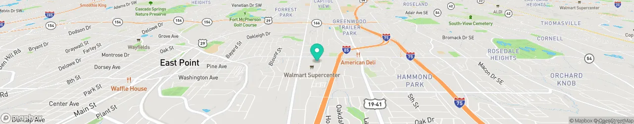 ev charging station on the map