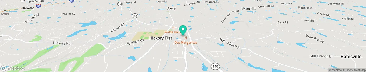 borne de recharge sur la carte