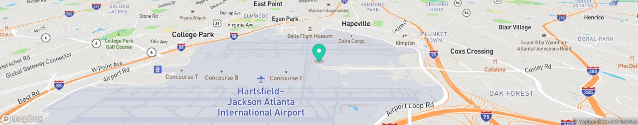 borne de recharge sur la carte