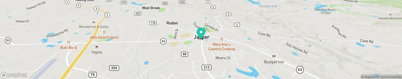 borne de recharge sur la carte