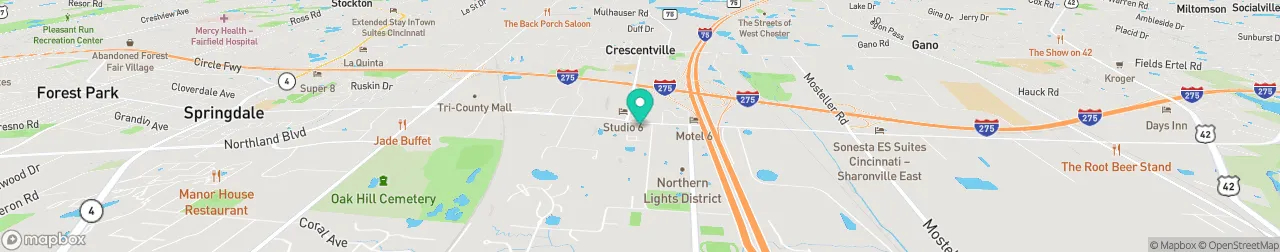 borne de recharge sur la carte