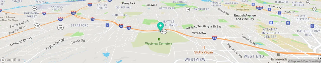 ev charging station on the map