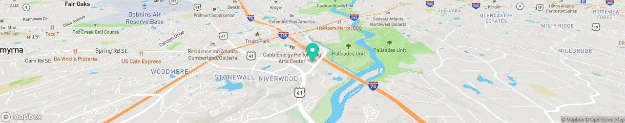 borne de recharge sur la carte