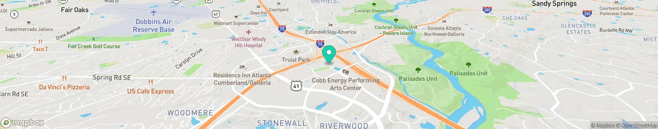 borne de recharge sur la carte