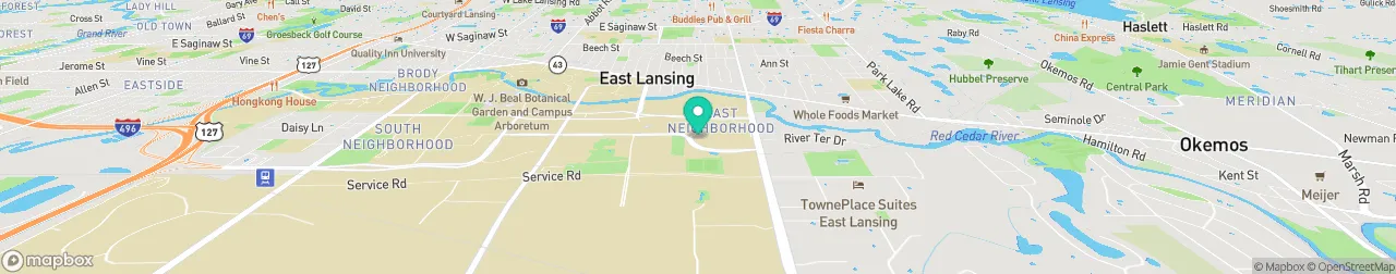 ev charging station on the map