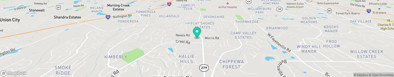 ev charging station on the map