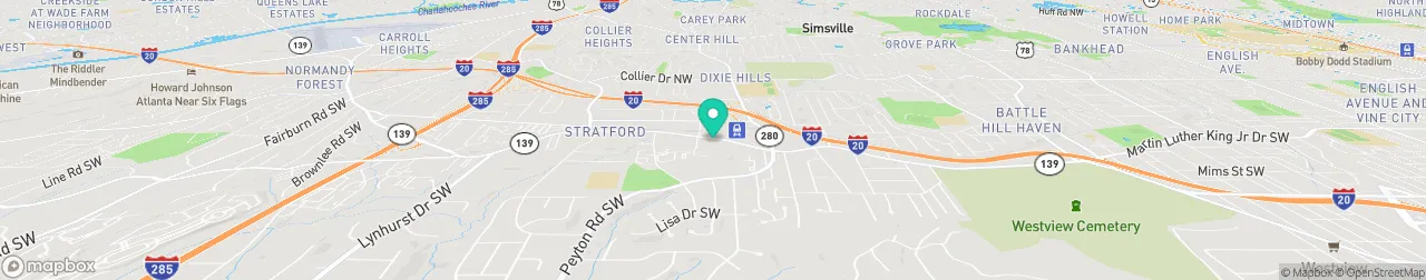 ev charging station on the map