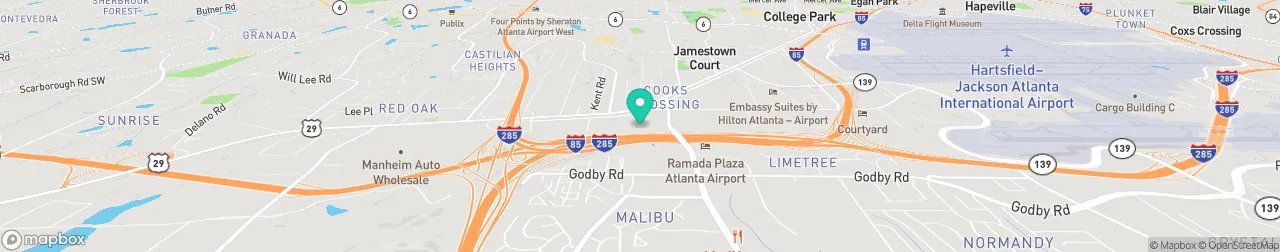 ev charging station on the map