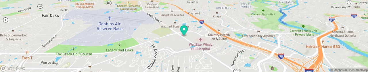 ev charging station on the map