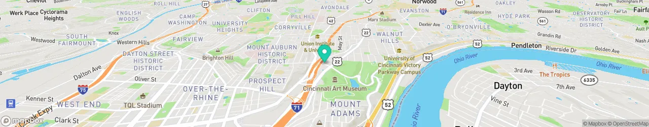 borne de recharge sur la carte