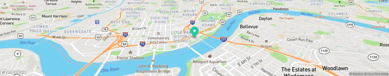 ev charging station on the map