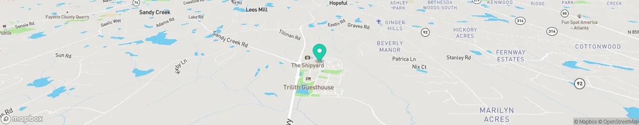 borne de recharge sur la carte