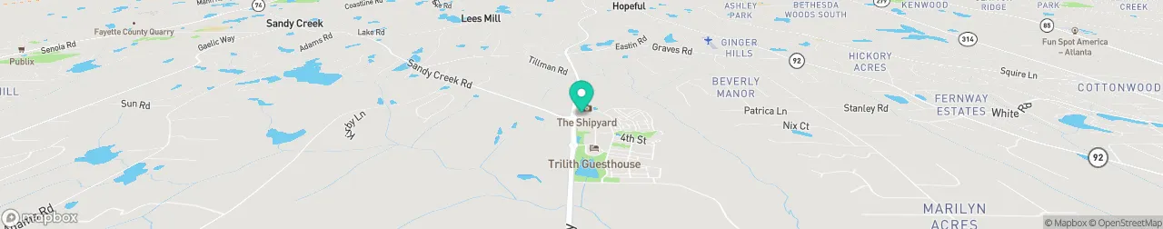 ev charging station on the map