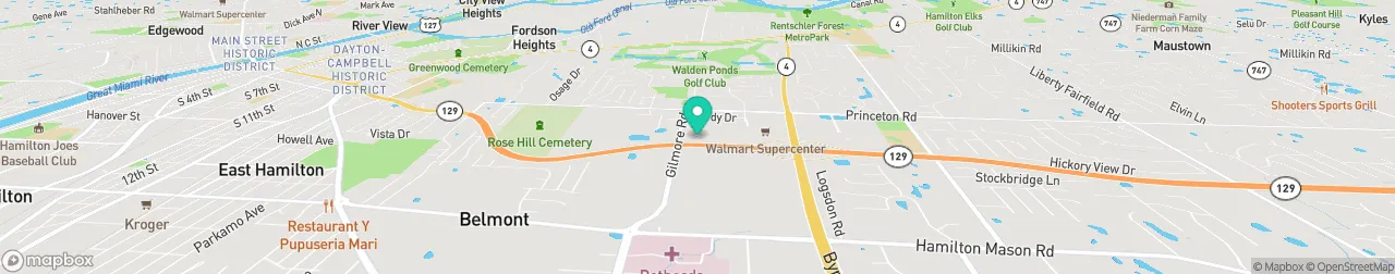 borne de recharge sur la carte